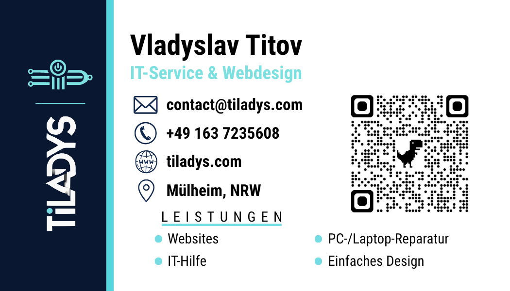 TiLADYS Business Card